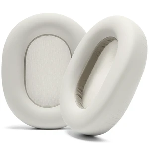 PadZ XM5 - Premium Replacement Earpads Compatible with Sony WH-1000XM5 Made by Wicked Cushions Soft PU Leather, Extra Thick, Noise-Isolating Memory Foam Silver PadZ XM5 - Premium Replacement Earpads Compatible with Sony WH-1000XM5 Made by Wicked Cushions Soft PU Leather, Extra Thick, Noise-Isolating Memory Foam Silver