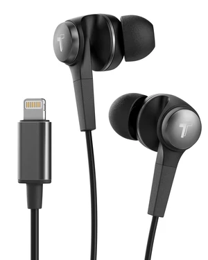 iPhone Earphones (Apple MFi Certified) V120 in Ear Wired Lightning Earbuds (Sweat/Water Resistant) Headphones with Mic/Volume Remote for iPhone 12/13/14 Pro Max - Black iPhone Earphones (Apple MFi Certified) V120 in Ear Wired Lightning Earbuds (Sweat/Water Resistant) Headphones with Mic/Volume Remote for iPhone 12/13/14 Pro Max - Black
