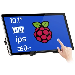 Raspberry Pi Screen 10.1 Inch Touchscreen Monitor 1024x600 Portable HDMI Monitor 16:9 IPS Screen Display for Raspberry Pi 5/4/3/2/Zero/B/B+ Win11/10/8/7, Free-Driver Raspberry Pi Screen 10.1 Inch Touchscreen Monitor 1024x600 Portable HDMI Monitor 16:9 IPS Screen Display for Raspberry Pi 5/4/3/2/Zero/B/B+ Win11/10/8/7, Free-Driver