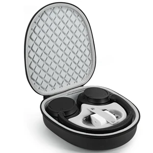 Hard Headphone Case for Sony WH-CH720N / Soundcore by Anker Q20i, Black Over Ear Headphone Portable Carrying Case, Headphone Storage Protective Case for Travel Home, Handle Strap Hard Headphone Case for Sony WH-CH720N / Soundcore by Anker Q20i, Black Over Ear Headphone Portable Carrying Case, Headphone Storage Protective Case for Travel Home, Handle Strap