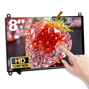 8 inch Touchscreen Monitor for Raspberry Pi 5/4/Zero 2 W (Inky) 1280 * 800 Resolution,10 Point Touch,178° Visual Angle,16:10,Dual Speaker,400cd/m² Brightness,10001,60Hz Refresh Rate 8 inch Touchscreen Monitor for Raspberry Pi 5/4/Zero 2 W (Inky) 1280 * 800 Resolution,10 Point Touch,178° Visual Angle,16:10,Dual Speaker,400cd/m² Brightness,10001,60Hz Refresh Rate