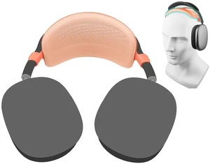 Headband Pressure Relief Pad for AirPods Max, Improved Ergonomic and Lightweight Headstrap Cover Protector - Orange(2.0 Gen) Headband Pressure Relief Pad for AirPods Max, Improved Ergonomic and Lightweight Headstrap Cover Protector - Orange(2.0 Gen)