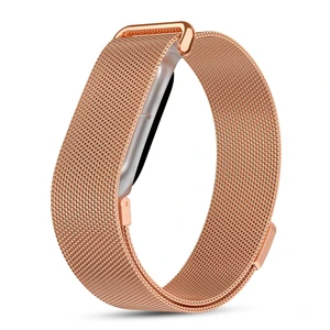 Magnetic Metal Mesh Band Compatible with Google Fitbit Air, Adjustable Stainless Steel Milanese Loop Replacement Strap for Men and Women Magnetic Metal Mesh Band Compatible with Google Fitbit Air, Adjustable Stainless Steel Milanese Loop Replacement Strap for Men and Women