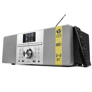 MSY1P CD Player, FM, Bluetooth, Powerful Stereo HiFi, Black Full colour display, 60 presets, remote control, acoustic wooden cabinet, headphone jack, USB, AUX-in, dual alarms clock MSY1P CD Player, FM, Bluetooth, Powerful Stereo HiFi, Black Full colour display, 60 presets, remote control, acoustic wooden cabinet, headphone jack, USB, AUX-in, dual alarms clock