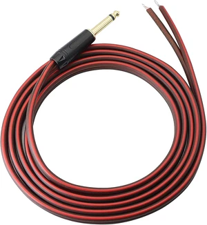 1/4" TS Mono Plug to Bare Wire Speaker Cable - 6.35mm Male Adapter Replacement Open End for Guitar, Mic & DJ Gear Hi-Fi Audio (50FT) 1/4" TS Mono Plug to Bare Wire Speaker Cable - 6.35mm Male Adapter Replacement Open End for Guitar, Mic & DJ Gear Hi-Fi Audio (50FT)