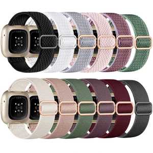12 Pack Bands for Fitbit Versa 4/Versa 3/Sense/Sense 2 Bands Women Breathable Stretchy Sport Solo Loop Strap, Elastic Fabric Wristband for Daily Wear, Men Women Fitbit Tracker Accessories 12 Pack Bands for Fitbit Versa 4/Versa 3/Sense/Sense 2 Bands Women Breathable Stretchy Sport Solo Loop Strap, Elastic Fabric Wristband for Daily Wear, Men Women Fitbit Tracker Accessories