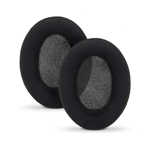 Micro Suede Replacement Ear Pads for HyperX Cloud & Alpha, ATH M50X, Steelseries Arctis, Logitech G Pro & More Headphones, Soft Velour, Memory Foam & Long Lasting Earpads by Micro Suede Replacement Ear Pads for HyperX Cloud & Alpha, ATH M50X, Steelseries Arctis, Logitech G Pro & More Headphones, Soft Velour, Memory Foam & Long Lasting Earpads by