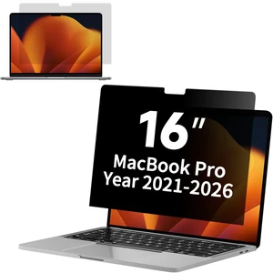 Privacy Screen for 16 Inch MacBook Pro (2021-2026, M1,M2,M3,M4,M5, Pro/Max), Matte Anti Glare Film Blue Light Filter Laptop Privacy Screen Shield Privacy Screen for 16 Inch MacBook Pro (2021-2026, M1,M2,M3,M4,M5, Pro/Max), Matte Anti Glare Film Blue Light Filter Laptop Privacy Screen Shield