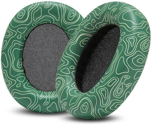 PadZ Crusher ANC 2 - Replacement Earpads for Skullcandy Crusher ANC 2 Made by Wicked Cushions Also Fits Crusher 720 and 1080 Enhanced Comfort & Sound Isolation Emerald Tide PadZ Crusher ANC 2 - Replacement Earpads for Skullcandy Crusher ANC 2 Made by Wicked Cushions Also Fits Crusher 720 and 1080 Enhanced Comfort & Sound Isolation Emerald Tide