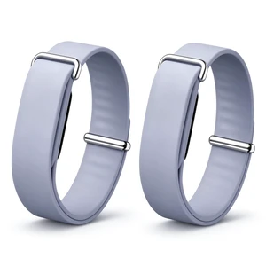 2 Pack Band for Google Fitbit Air Silicone Adjustable Replacement Strap Metal Buckle,Stretchy Elastic Sport Strap, Wristband for Women and Men 2 Pack Band for Google Fitbit Air Silicone Adjustable Replacement Strap Metal Buckle,Stretchy Elastic Sport Strap, Wristband for Women and Men