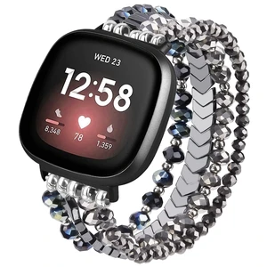 Bracelet Compatible with Fitbit Versa 3/Versa 4 Bands/Fitbit Sense/Sense 2 Bands for Women Bracelet Compatible with Fitbit Versa 3/Versa 4 Bands/Fitbit Sense/Sense 2 Bands for Women