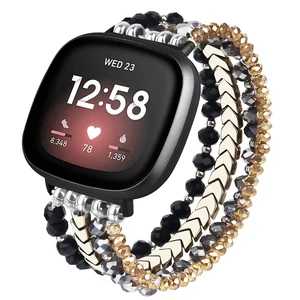 Bracelet Compatible with Fitbit Versa 3/Versa 4 Bands/Fitbit Sense/Sense 2 Bands for Women Bracelet Compatible with Fitbit Versa 3/Versa 4 Bands/Fitbit Sense/Sense 2 Bands for Women
