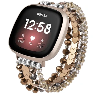 Bracelet Compatible with Fitbit Versa 3/Versa 4 Bands/Fitbit Sense/Sense 2 Bands for Women Bracelet Compatible with Fitbit Versa 3/Versa 4 Bands/Fitbit Sense/Sense 2 Bands for Women
