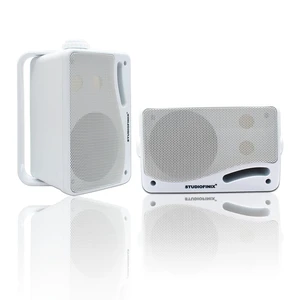 Passive Outdoor Speakers Wired Waterproof -3.5 Inch 3 Way 200W Surface Marine & Wall Mount Speakers, Suitable for Home, Boat, Poolside, Patio, Indoor Outdoor UseWhite Passive Outdoor Speakers Wired Waterproof -3.5 Inch 3 Way 200W Surface Marine & Wall Mount Speakers, Suitable for Home, Boat, Poolside, Patio, Indoor Outdoor UseWhite