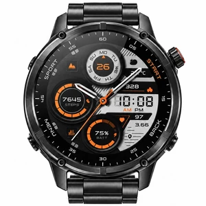 M6 GPS Rugged Smart Watch for Men, 50mm, MIL-STD-810H Tested 3 bands, 24-hrs continuous GPS, ABC sensors, 15-day battery, 5ATM waterproof, 1.43" AMOLED, 178 sport modes M6 GPS Rugged Smart Watch for Men, 50mm, MIL-STD-810H Tested 3 bands, 24-hrs continuous GPS, ABC sensors, 15-day battery, 5ATM waterproof, 1.43" AMOLED, 178 sport modes
