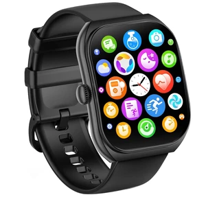 Smart Watch for iOS and Android Phones, HD 2.01" Screen Smart Watches for Women Men,1ATM Waterproof,112+ Sports Modes Fitness Activity Tracker,Heart Rate Sleep Monitor Steps Calories Counter,Black Smart Watch for iOS and Android Phones, HD 2.01" Screen Smart Watches for Women Men,1ATM Waterproof,112+ Sports Modes Fitness Activity Tracker,Heart Rate Sleep Monitor Steps Calories Counter,Black