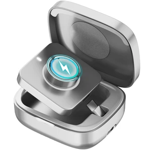 Portable Charging Case Compatible with Oura Ring Gen 3/4/5 (Silver) Universal Fit, 1000mAh Wireless Power Station for Travel, 30-Day Runtime Charger Accessories, (Official Charger NOT Included) Portable Charging Case Compatible with Oura Ring Gen 3/4/5 (Silver) Universal Fit, 1000mAh Wireless Power Station for Travel, 30-Day Runtime Charger Accessories, (Official Charger NOT Included)
