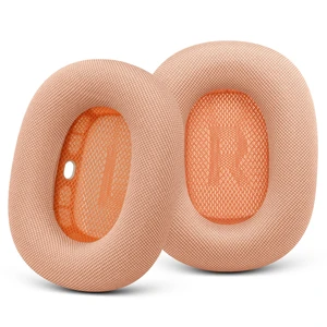 Upgraded Ear Cushions Replacement Earpads for AirPods Max 1 & 2 Headphones, Mesh Fabric Ear Pads Ear Covers Cups with Memory Foam and Magnet for AirPods Max (Orange) Upgraded Ear Cushions Replacement Earpads for AirPods Max 1 & 2 Headphones, Mesh Fabric Ear Pads Ear Covers Cups with Memory Foam and Magnet for AirPods Max (Orange)
