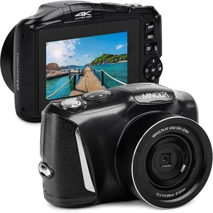 MND55 64MP 4K Ultra HD Wi-Fi Digital Camera - Black Capture sharp HD video with an easy-to-use touchscreen and versatile zoom for everyday recording MND55 64MP 4K Ultra HD Wi-Fi Digital Camera - Black Capture sharp HD video with an easy-to-use touchscreen and versatile zoom for everyday recording