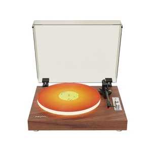 Bluetooth Record Player with Speakers and Illuminated Platter Vintage wooden design with RCA output and 3.5mm input, ideal for home listening and decor Bluetooth Record Player with Speakers and Illuminated Platter Vintage wooden design with RCA output and 3.5mm input, ideal for home listening and decor