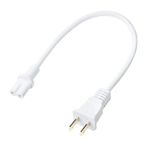 12-Inch Power Cord Compatible with Sonos Five, Sonos Play 5, Sonos Beam, Sonos Ray, Sonos Arc, Arc Ultra, Sonos Amp, Sonos Playbase, Sonos Sub Gen 3 and Sonos Sub Mini - White 12-Inch Power Cord Compatible with Sonos Five, Sonos Play 5, Sonos Beam, Sonos Ray, Sonos Arc, Arc Ultra, Sonos Amp, Sonos Playbase, Sonos Sub Gen 3 and Sonos Sub Mini - White