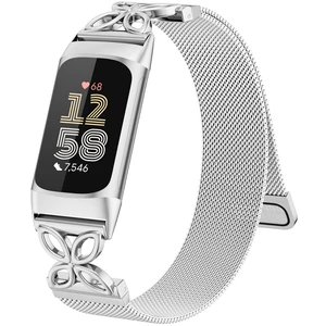 Metal Bands Compatible with Fitbit Charge 6/ Charge 5 Bands for Women Men, Stylish Cute Adjustable Breathable Watch Bracelet Sport Watch Strap Replacement Wristbands for Charge 6/Charge 5 Band Metal Bands Compatible with Fitbit Charge 6/ Charge 5 Bands for Women Men, Stylish Cute Adjustable Breathable Watch Bracelet Sport Watch Strap Replacement Wristbands for Charge 6/Charge 5 Band