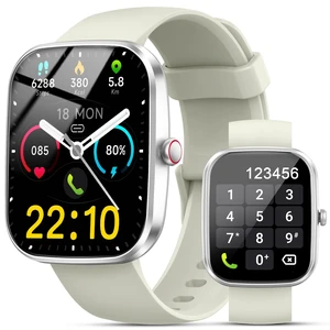 Smart Watch, 1.96" HD Smartwatch for Men Women (Answer/Make Calls), Fitness Watch with Heart Rate/Sleep/IP68 Waterproof/120+ Sports Modes, Pedometer, Android Smart Watch for Android Smart Watch, 1.96" HD Smartwatch for Men Women (Answer/Make Calls), Fitness Watch with Heart Rate/Sleep/IP68 Waterproof/120+ Sports Modes, Pedometer, Android Smart Watch for Android