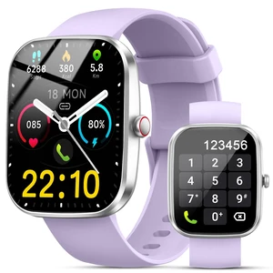Smart Watch for Men Women(Answer/Make Calls), 1.96" HD Smartwatch, Fitness Tracker with 110+ Sport Modes, IP68 Waterproof, Heart Rate/Sleep/Step Monitor, Pedometer, Activity Tracker for Android iOS Smart Watch for Men Women(Answer/Make Calls), 1.96" HD Smartwatch, Fitness Tracker with 110+ Sport Modes, IP68 Waterproof, Heart Rate/Sleep/Step Monitor, Pedometer, Activity Tracker for Android iOS