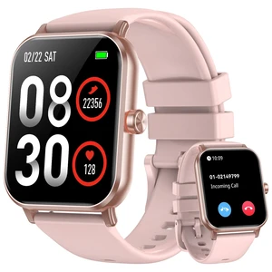 Smart Watch for Women Men, 1.85"HD Touchscreen Fitness Tracker with Bluetooth Calling, 130+ Sport Modes, 5 ATM Waterproof Heart Rate Sleep Monitor, 7 Day Battery DIY Dial, Smartwatch for Android & iOS Smart Watch for Women Men, 1.85"HD Touchscreen Fitness Tracker with Bluetooth Calling, 130+ Sport Modes, 5 ATM Waterproof Heart Rate Sleep Monitor, 7 Day Battery DIY Dial, Smartwatch for Android & iOS