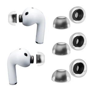 MAX AirPods Pro 3 Ear Tips, Medical Silicone Ear Tip Replacement MAX AirPods Pro 3 Ear Tips, Medical Silicone Ear Tip Replacement