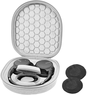 Hard Travel Case for Sony Headphones -Grey Fits WH-CH720N/WH-CH710N/WH-CH520/WH-CH510/WH-1000XM5/WH-1000XM4/WH-XB910N & Bose 700, Carrying Bag with 2 Dust Covers Hard Travel Case for Sony Headphones -Grey Fits WH-CH720N/WH-CH710N/WH-CH520/WH-CH510/WH-1000XM5/WH-1000XM4/WH-XB910N & Bose 700, Carrying Bag with 2 Dust Covers