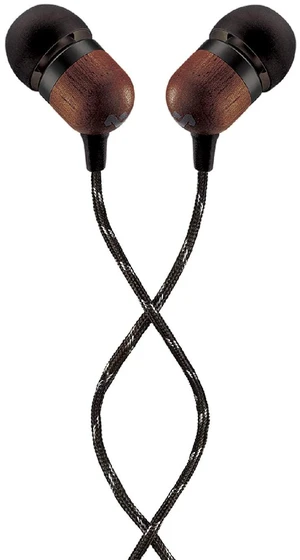 House of Smile Jamaica AUX Wired Earbuds with Microphone, Noise-Isolating in-Ear Headphones, Tangle-Resistant Cable, 3.5mm Jack Sustainable (Signature Black) House of Smile Jamaica AUX Wired Earbuds with Microphone, Noise-Isolating in-Ear Headphones, Tangle-Resistant Cable, 3.5mm Jack Sustainable (Signature Black)