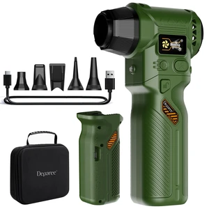 J40 Next-Gen Smart Air Blower, Compressed Air Duster, 2 Swappable Batteries, Hurricane-Level Airflow, Variable-Speed Control, Smart Display, Car Detailing, Garage, Home Cleaning, Outdoor Use (Green) J40 Next-Gen Smart Air Blower, Compressed Air Duster, 2 Swappable Batteries, Hurricane-Level Airflow, Variable-Speed Control, Smart Display, Car Detailing, Garage, Home Cleaning, Outdoor Use (Green)