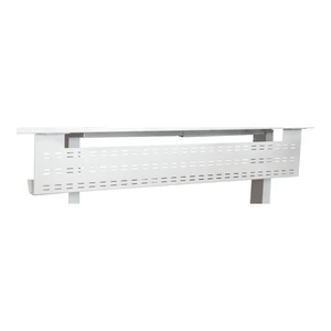 Stand Up Desk Store Under Desk Cable Management Tray Black Horizontal Computer Cord Raceway and Modesty Panel (White, 51") Stand Up Desk Store Under Desk Cable Management Tray Black Horizontal Computer Cord Raceway and Modesty Panel (White, 51")