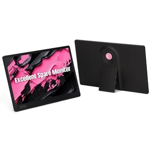 SleekView 15.6" Portable Monitor FHD 1920x1080 300 Nits 100% sRGB 60Hz 6W HDMI USB-C Lightweight Gaming Laptop Smartphone Travel Sleek & Stylish Design SleekView 15.6" Portable Monitor FHD 1920x1080 300 Nits 100% sRGB 60Hz 6W HDMI USB-C Lightweight Gaming Laptop Smartphone Travel Sleek & Stylish Design