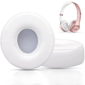 Replacement Ear Pads for Beats Solo 3, Ear Cushions for Beats Solo 2 & Solo 3 Wireless/Wired Headphones, Not Fit Beats Studio On-Ear Headphone with Stronger Adhesive, Thicker Memory Foam(White) Replacement Ear Pads for Beats Solo 3, Ear Cushions for Beats Solo 2 & Solo 3 Wireless/Wired Headphones, Not Fit Beats Studio On-Ear Headphone with Stronger Adhesive, Thicker Memory Foam(White)