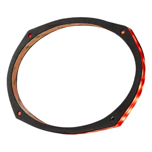 LRING69 SPEAKER GRILL RING - Fits 6X9 Speaker, RGB LED Lighting, Acrylic Ring, Marine Watertight Seal, Compatible with RGB Remote Module - One Ring LRING69 SPEAKER GRILL RING - Fits 6X9 Speaker, RGB LED Lighting, Acrylic Ring, Marine Watertight Seal, Compatible with RGB Remote Module - One Ring