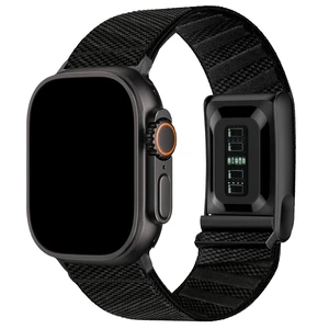 Nylon Sport Band for Whoop 5.0 + Apple Watch Combo Band- Adjustable Elastic Breathable Hybrid Strap for Whoop 5.0 & Apple watch 1/2/3/4/5/6/7/8/9/10/11/SE/Ultra Nylon Sport Band for Whoop 5.0 + Apple Watch Combo Band- Adjustable Elastic Breathable Hybrid Strap for Whoop 5.0 & Apple watch 1/2/3/4/5/6/7/8/9/10/11/SE/Ultra