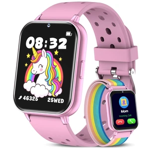 Smart Watch for Kids, 1.83" Fitness Tracker with Heart Rate, Sleep Tracking, IP68 Waterproof, AI Voice, Calling, Camera, Games, Dual Bands, Gift for Girls and Boys Ages 5-16 Smart Watch for Kids, 1.83" Fitness Tracker with Heart Rate, Sleep Tracking, IP68 Waterproof, AI Voice, Calling, Camera, Games, Dual Bands, Gift for Girls and Boys Ages 5-16
