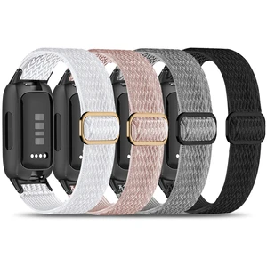 4 Pack Elastic Nylon Compatible with Fitbit Inspire 3 Band/Fitbit Inspire 2 Band, Adjustable Soft Stretchy Sport Strap Replacement Wristband for Inspire 3/2 Women Men 4 Pack Elastic Nylon Compatible with Fitbit Inspire 3 Band/Fitbit Inspire 2 Band, Adjustable Soft Stretchy Sport Strap Replacement Wristband for Inspire 3/2 Women Men