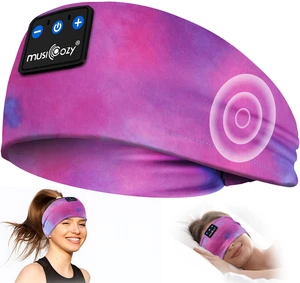 Sleep Headphones Tie-Dye Bluetooth Headband Headphone for Sleeping Wireless Sport Headbands Earphones Sweat Resistant Earbuds for Workout Running Cool Gadgets Unique Gifts for Women Sleep Headphones Tie-Dye Bluetooth Headband Headphone for Sleeping Wireless Sport Headbands Earphones Sweat Resistant Earbuds for Workout Running Cool Gadgets Unique Gifts for Women