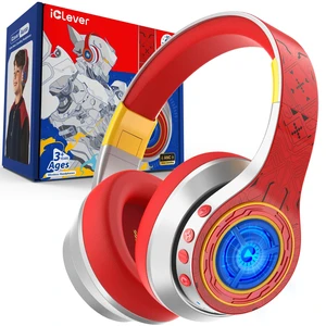Noise Cancelling Headphones for Kids Bluetooth 75H Play LED Lights SafeSound Tech 3.1, Bluetooth 6.0, Built-in Mic, AUX Cord, Wireless Headphones for Kids Toddler Girls Autism, Travel, Tablet Noise Cancelling Headphones for Kids Bluetooth 75H Play LED Lights SafeSound Tech 3.1, Bluetooth 6.0, Built-in Mic, AUX Cord, Wireless Headphones for Kids Toddler Girls Autism, Travel, Tablet