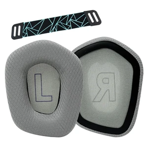Earpads Replacement for Logitech G733 G535 G335 Lightspeed Wireless Gaming Headset, Ear Pads Cushions with Comfort Noise Isolation Foam (Gray) Earpads Replacement for Logitech G733 G535 G335 Lightspeed Wireless Gaming Headset, Ear Pads Cushions with Comfort Noise Isolation Foam (Gray)