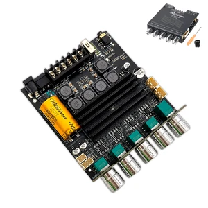 ZK-TB21 Pro 2.1 CH 50WX2+145W AMP TPA3116 Bluetooth Audio Amplifier Board ZK-TB21 Pro DC12-24V BT 5.1 8A BT/AUX/USB Input Power Amplifier with Treble and Bass Control,for DIY Wireless Speakers Board ZK-TB21 Pro 2.1 CH 50WX2+145W AMP TPA3116 Bluetooth Audio Amplifier Board ZK-TB21 Pro DC12-24V BT 5.1 8A BT/AUX/USB Input Power Amplifier with Treble and Bass Control,for DIY Wireless Speakers Board