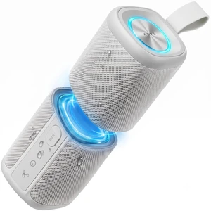 Kommuter Splittable Waterproof Bluetooth Speaker System (Concrete) Dual Splittable IPX7 Waterproof Speakers - 20W Stereo Sound, Sync Up to 100 Units, 6H Playtime - Wireless Surround Sound Kommuter Splittable Waterproof Bluetooth Speaker System (Concrete) Dual Splittable IPX7 Waterproof Speakers - 20W Stereo Sound, Sync Up to 100 Units, 6H Playtime - Wireless Surround Sound