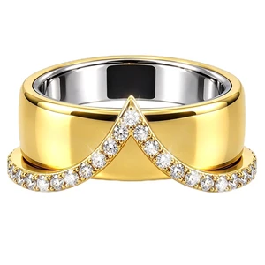 18K Gold Plated Smart Ring Jacket for Oura Ring Gen 4/ Gen 3 Cubic Zirconia Simulated Diamond Stacking Rings Accessories for Oura Ring Women 18K Gold Plated Smart Ring Jacket for Oura Ring Gen 4/ Gen 3 Cubic Zirconia Simulated Diamond Stacking Rings Accessories for Oura Ring Women