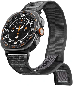 Athlex Air for Samsung Galaxy Watch Ultra 2/1 Band (2026/2025/2024) Lightweight Soft Nylon Fabric Adjustable Men Women Hook and Loop Sport Replacement Strap - Active Black Gray Athlex Air for Samsung Galaxy Watch Ultra 2/1 Band (2026/2025/2024) Lightweight Soft Nylon Fabric Adjustable Men Women Hook and Loop Sport Replacement Strap - Active Black Gray