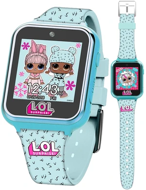 Kids LOL Surprise Light Blue Educational Touchscreen Smart Watch Toy for Girls, Boys, Toddlers - Selfie Cam, Learning Games, Alarm, Calculator, Pedometer & More (Model: LOL4299AZ) Kids LOL Surprise Light Blue Educational Touchscreen Smart Watch Toy for Girls, Boys, Toddlers - Selfie Cam, Learning Games, Alarm, Calculator, Pedometer & More (Model: LOL4299AZ)