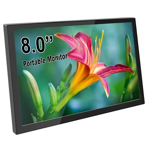 8 Inch Portable Monitor, 1280x800 Mini HD Display with Built-in Speakers, USB Powered, Non-Touch LCD Screen for Raspberry Pi, PC, Laptop, Jetson Nano, Game Consoles 8 Inch Portable Monitor, 1280x800 Mini HD Display with Built-in Speakers, USB Powered, Non-Touch LCD Screen for Raspberry Pi, PC, Laptop, Jetson Nano, Game Consoles