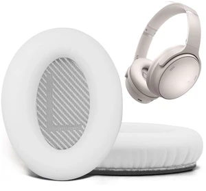 Replacement Ear Pads for Bose QuietComfort 35 35 II 15 25(qc 35 25 15/QC35 ii), Headphone Ear Covers, High Density Memory Cotton, Soft Leather, Adaptive Noise Isolation Headphones Pads Cushions Replacement Ear Pads for Bose QuietComfort 35 35 II 15 25(qc 35 25 15/QC35 ii), Headphone Ear Covers, High Density Memory Cotton, Soft Leather, Adaptive Noise Isolation Headphones Pads Cushions